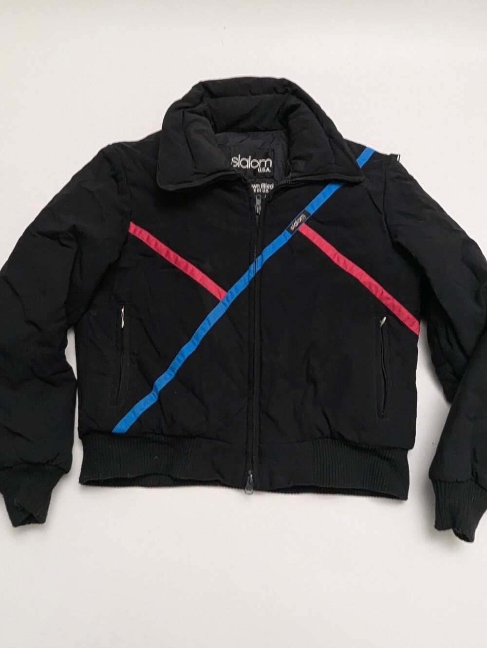 Slalom Women's Vintage Down Filled Parka Ski Snow Jacket 12